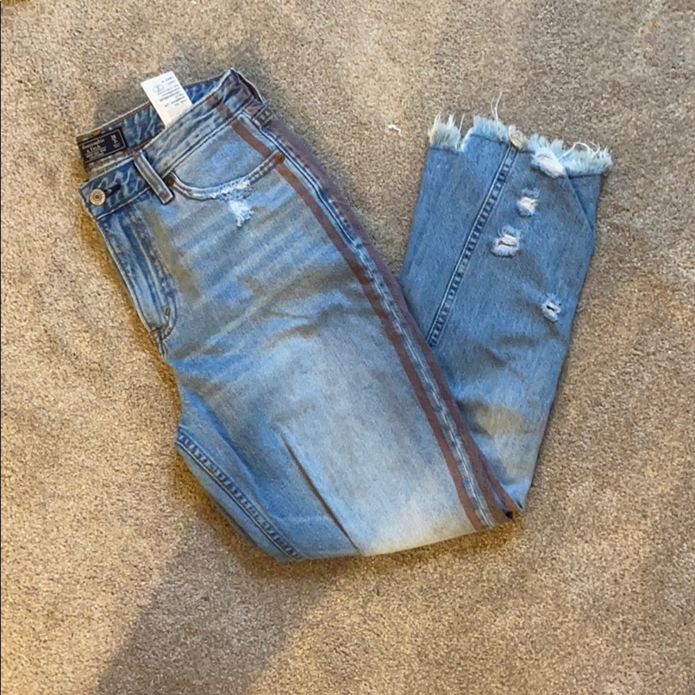 Abercrombie Girlfriend Jeans